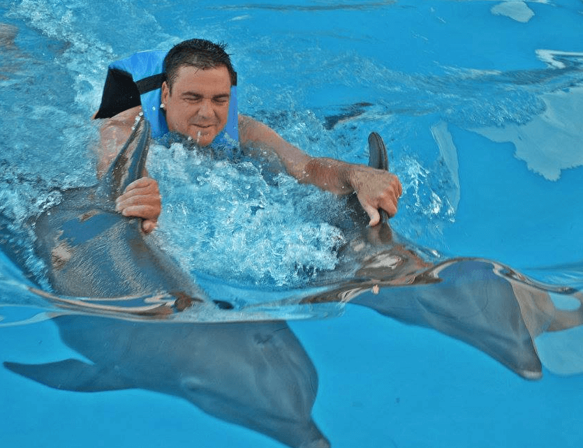 Royal Dolphin Swim in Mexico