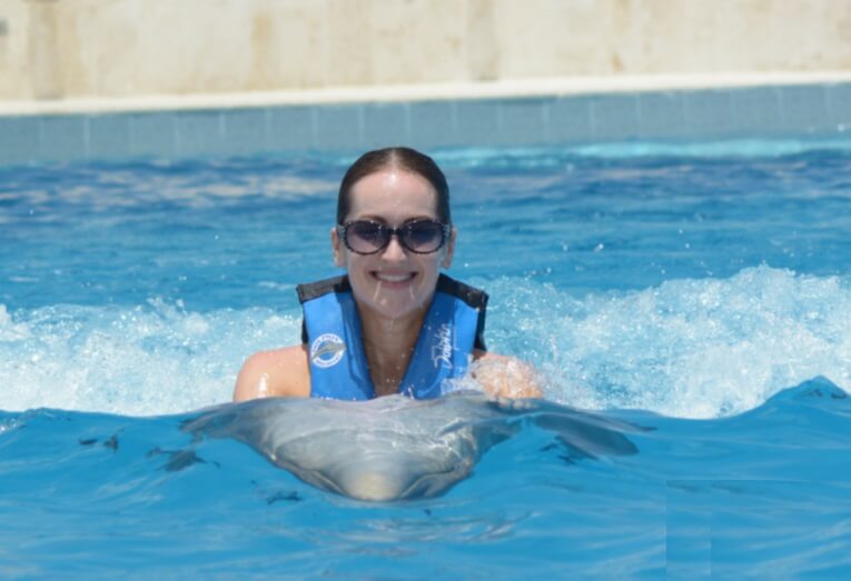 Dolphin Belly Ride in Punta Cana Dominican Republic