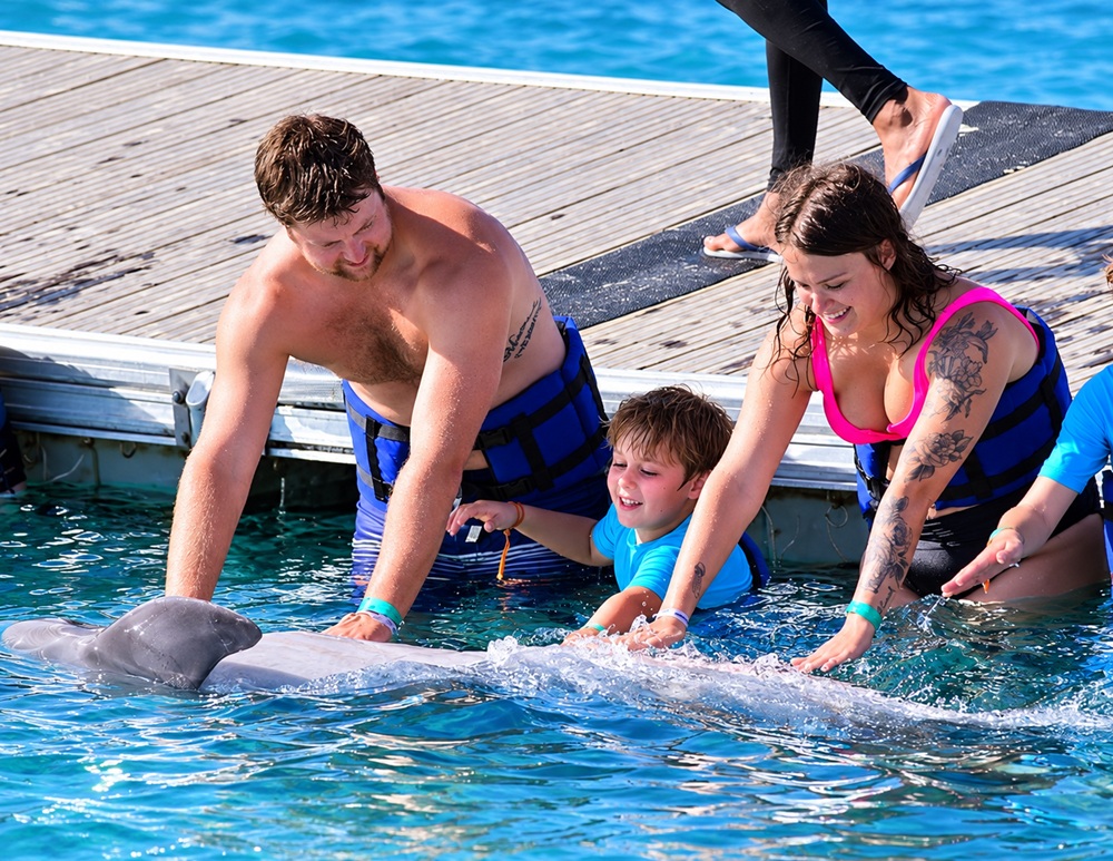 Punta Cana shallow water dolphin experience
