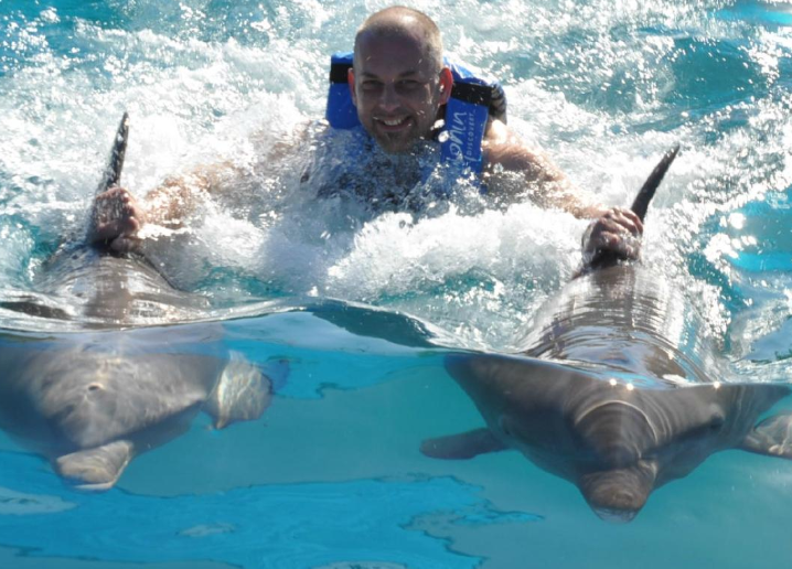 Mexico Puerto Vallarta Dolphin Royal Swim