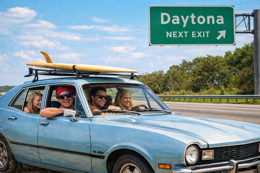 Daytona Beach Next Exit for Spring Break