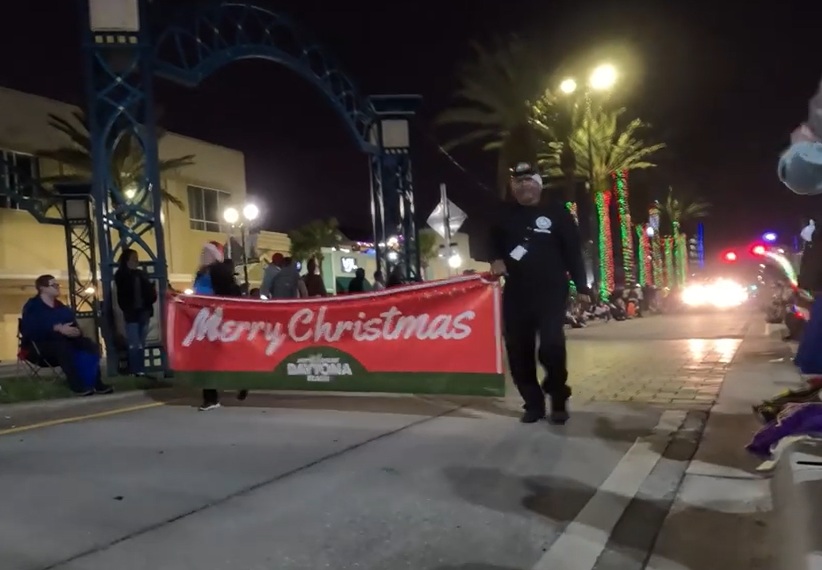 Daytona Beach Christmas Parade on Beach Street